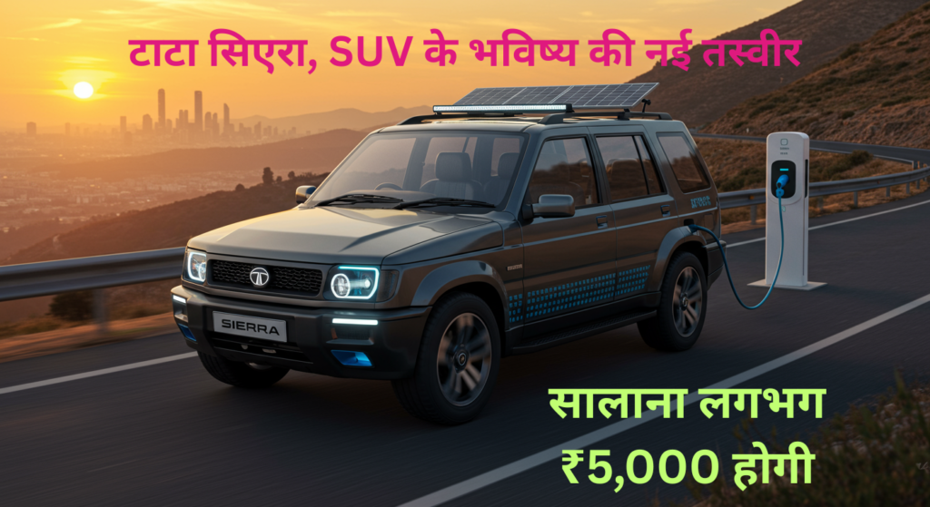 भारत 2025 में आने वाली कारें: टाटा सिएरा, SUV बाजार में लाएगी नए मापदंड
